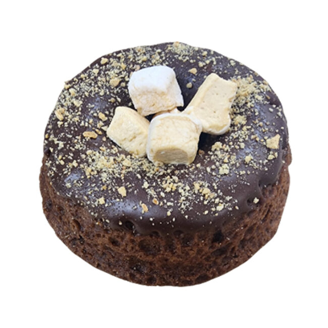 Vegan S'more Jack Frost Donuts