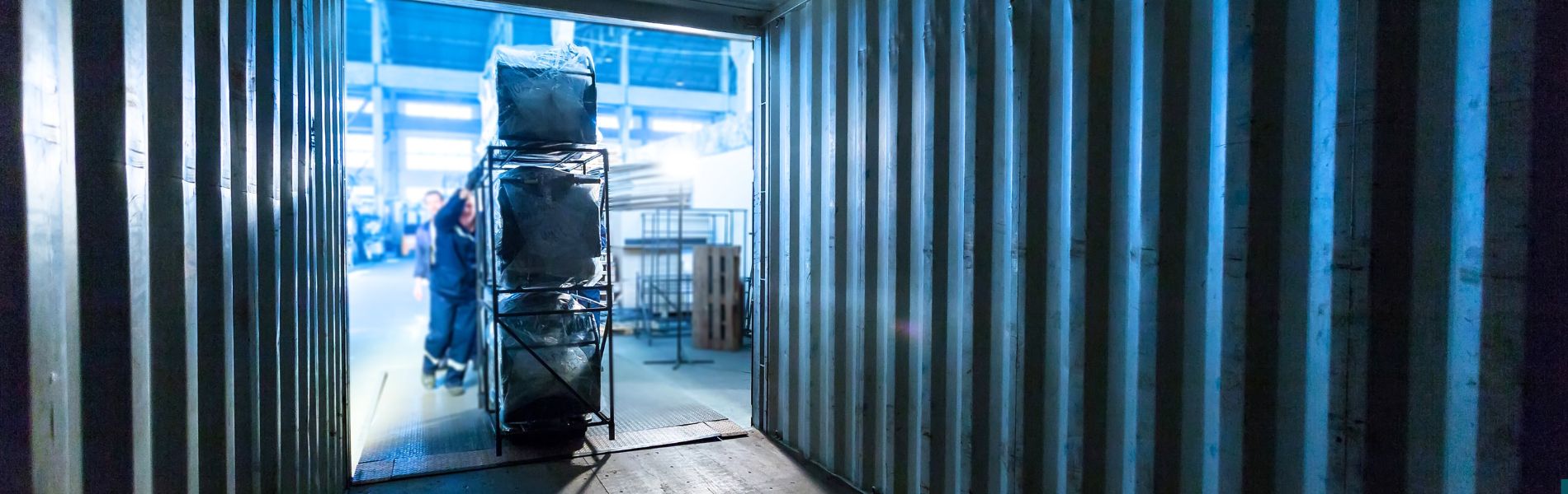 export container loading Cleveland