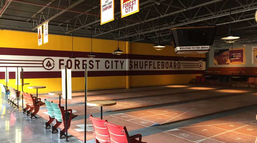 Forest City Shuffleboard Outdoor & Indoor Shuffleboard Gallery