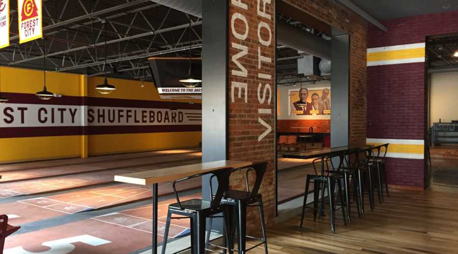 Forest City Shuffleboard Outdoor & Indoor Shuffleboard Gallery