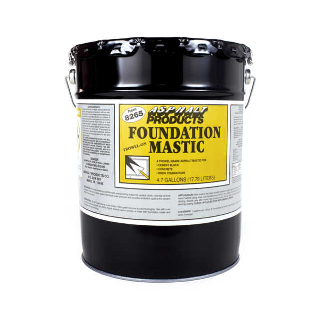 Foundation Mastic (Trowel Grade) Asphalt Products