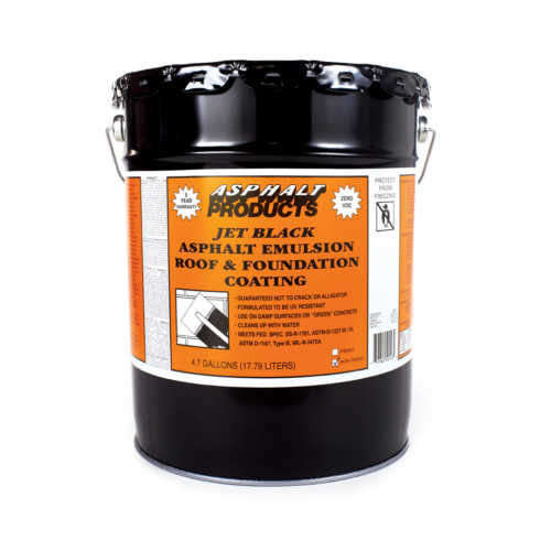 Rubberized Damp Surface Fiber Roof Coating Asphalt Products